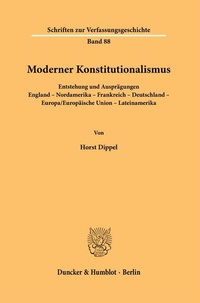 Enlarge image Cover: Moderner Konstitutionalismus. - Duncker & Humblot