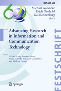 Cover: Advancing Research in Information and Communication Technology - Springer