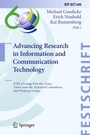 Cover: Advancing Research in Information and Communication Technology - Springer