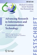 Cover: Advancing Research in Information and Communication Technology - Springer