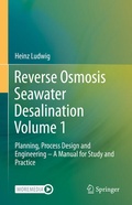 Cover: Reverse Osmosis Seawater Desalination Volume 1 - Springer