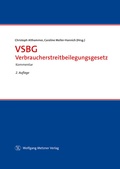 Abbildung von: VSBG Verbraucherstreitbeilegungsgesetz - Wolfgang Metzner Verlag