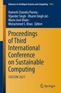 Cover: Proceedings of Third International Conference on Sustainable Computing - Springer