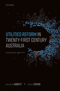 Cover: Utilities Reform in Twenty-First Century Australia - OUP eBook