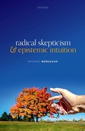 Cover: Radical Skepticism and Epistemic Intuition - OUP eBook