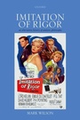 Cover: Imitation of Rigor - Oxford University Press