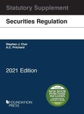 Cover: Securities Regulation Statutory Supplement, 2021 Edition - Foundation Press