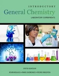 Cover: Introductory General Chemistry Laboratory Experiments - Kendall/Hunt Publishing Co ,U.S.