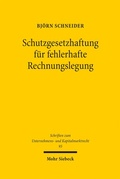 Bild: Schutzgesetzhaftung f&uuml;r fehlerhafte Rechnungslegung - Mohr Siebeck