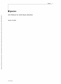 Abbildung von: Familienrecht Spanien - Verlag für Standesamtswesen