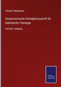 Cover: Oesterreichische Vierteljahresschrift fuer Katholische Theologie - Outlook
