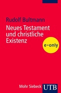 Cover: Neues Testament und christliche Existenz - UTB