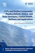 Cover: CdTe and Related Compounds; Physics, Defects, Hetero- and Nano-structures, Crystal Growth, Surfaces and Applications - Elsevier