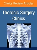 Bild: Lung Cancer 2021, Part 2, An Issue of Thoracic Surgery Clinics: Volume 31-4 - Elsevier
