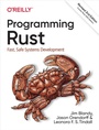 Cover: Programming Rust - O'Reilly
