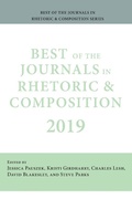Cover: Best of the Journals in Rhetoric and Composition 2019 - Parlor Press, LLC