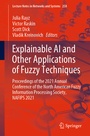 Cover: Explainable AI and Other Applications of Fuzzy Techniques - Springer