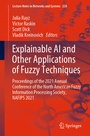 Cover: Explainable AI and Other Applications of Fuzzy Techniques - Springer