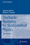 Cover: Stochastic Numerics for Mathematical Physics - Springer