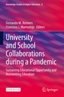 Cover: University and School Collaborations during a Pandemic - Springer