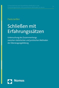 Abbildung von: Schließen mit Erfahrungssätzen - Nomos