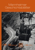 Cover: Mannheimer Geschichtsbl&auml;tter 41/2021 - verlag regionalkultur