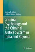 Cover: Criminal Psychology and the Criminal Justice System in India and Beyond - Springer