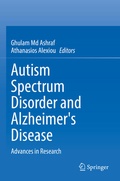 Cover: Autism Spectrum Disorder and Alzheimer's Disease - Springer