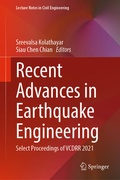 Cover: Recent Advances in Earthquake Engineering - Springer