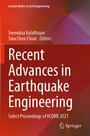 Cover: Recent Advances in Earthquake Engineering - Springer