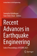 Cover: Recent Advances in Earthquake Engineering - Springer