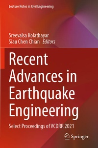 Enlarge image Cover: Recent Advances in Earthquake Engineering - Springer