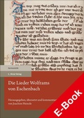 Cover: Die Lieder Wolframs von Eschenbach - Hirzel