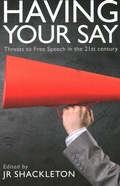 Cover: Having Your Say - Institute of Economic Affairs