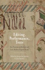Cover: Editing, Performance, Texts - Palgrave Macmillan