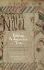 Cover: Editing, Performance, Texts - Palgrave Macmillan
