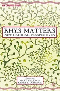 Cover: Rhys Matters - Palgrave MacMillan