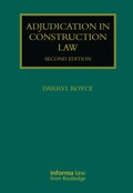 Cover: Adjudication in Construction Law - Informa Law