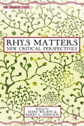 Cover: Rhys Matters - Palgrave MacMillan