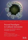 Cover: Beyond Paradigms in Cultural Astronomy - BAR Publishing
