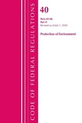 Bild: Code of Federal Regulations, Title 40: Parts 82-86 (Protection of Environment) - Bernan Press