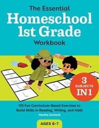 Enlarge image Cover: The Essential Homeschool 1st Grade Workbook - Callisto Kids