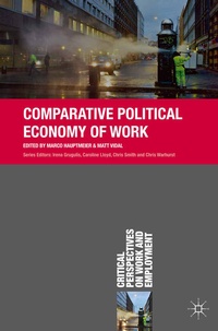 Enlarge image Cover: Comparative Political Economy of Work - Red Globe Press