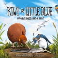 Cover: Kiwi & Little Blue - Barefoot Seeker: Art by Emily Brunner