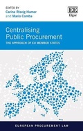 Cover: Centralising Public Procurement - Edward Elgar Publishing