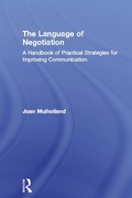 Cover: The Language of Negotiation - Routledge