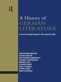 Cover: A History of German Literature - Routledge