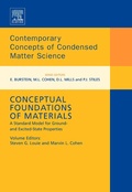 Cover: Conceptual Foundations of Materials - Elsevier