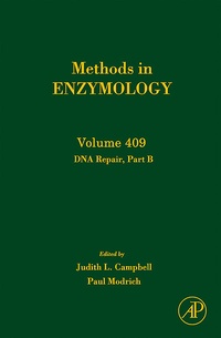 Enlarge image Cover: DNA Repair, Part B: Volume 409 - Academic Press