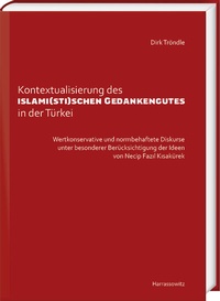 Abbildung von: Kontextualisierung des islami(sti)schen Gedankengutes in der Türkei - Harrassowitz Verlag